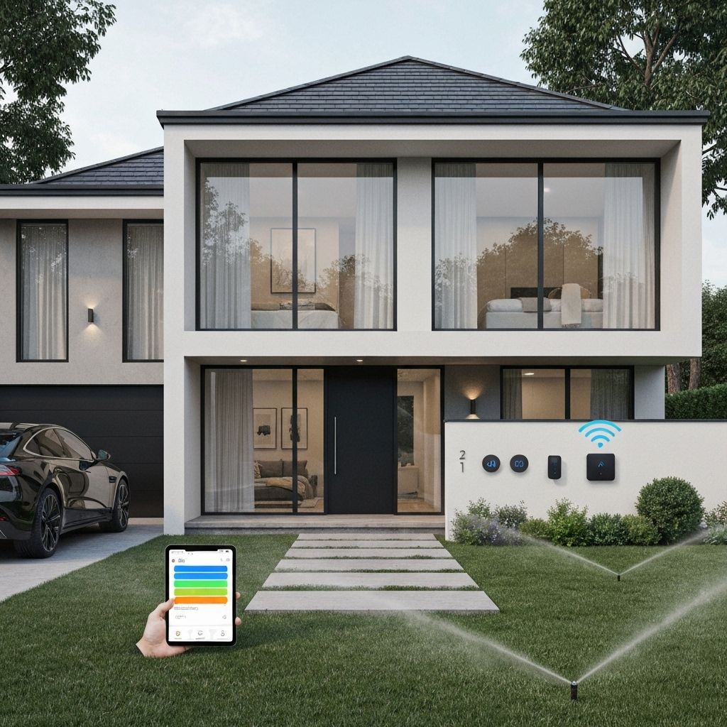 Modern family house