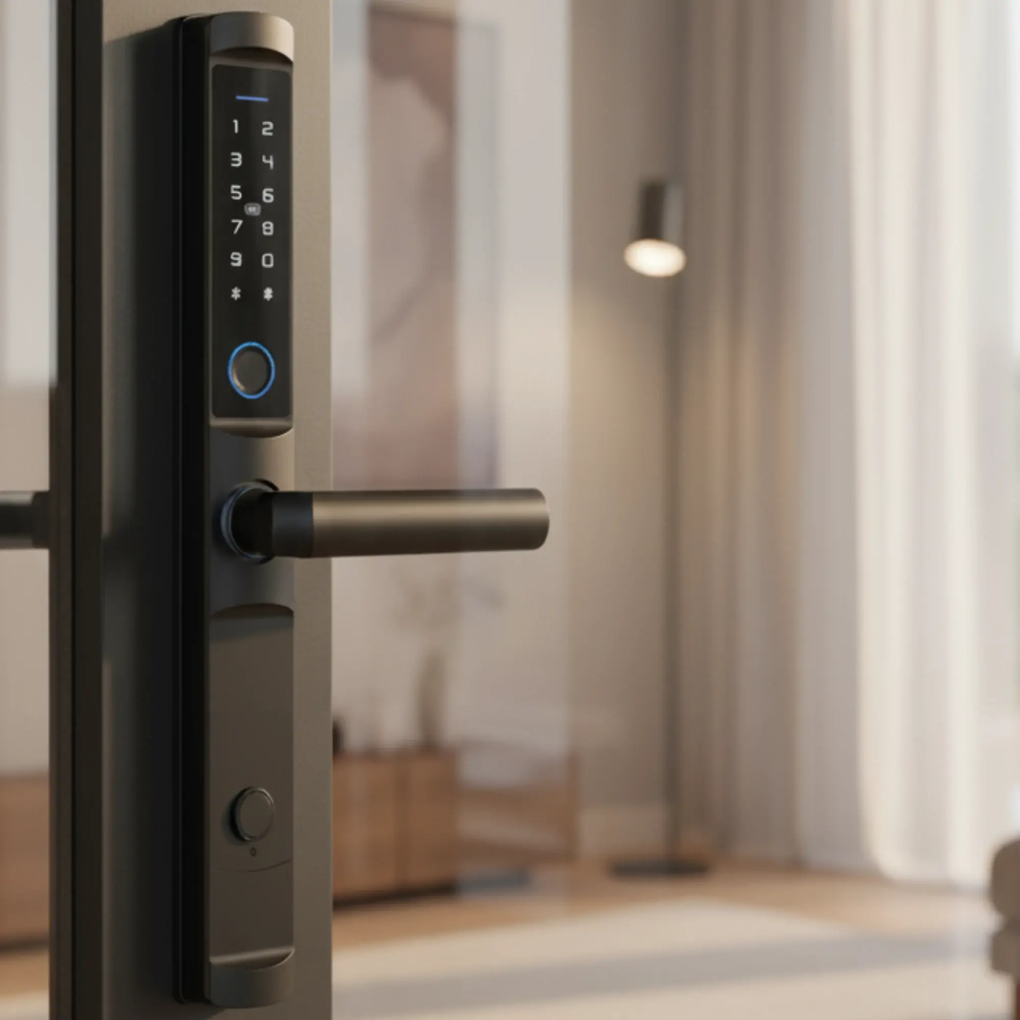 Έξυπνη κλειδαριά EY-390 για Αλουμινένιες Πόρτες - view 2