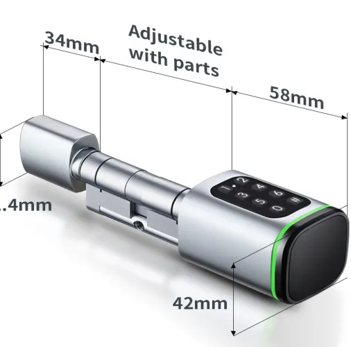 Έξυπνη κλειδαριά EY-F207 (μύλος) - view 1