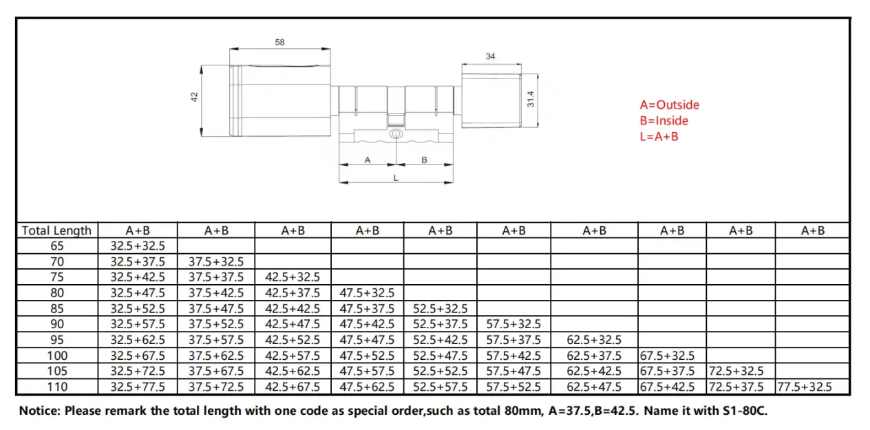 Έξυπνη κλειδαριά EY-F207 (μύλος) - view 7