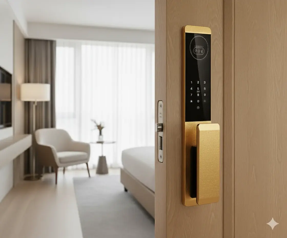 Έξυπνη κλειδαριά EY-K307 με Κάμερα και 3D Face ID - view 2