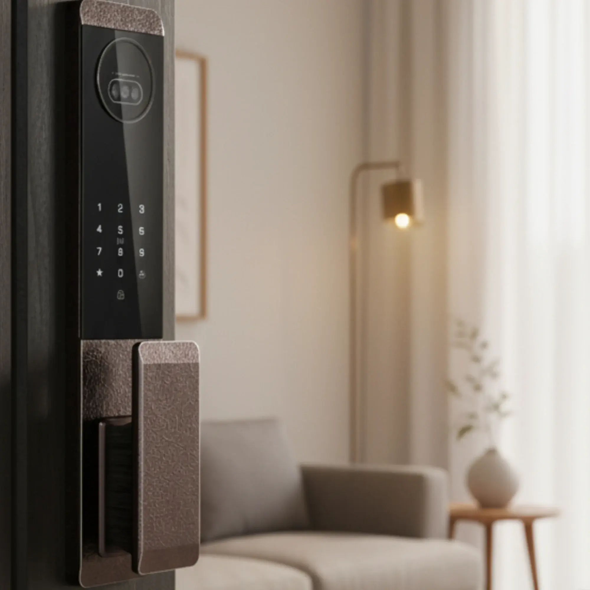 Έξυπνη κλειδαριά EY-K307 με Κάμερα και 3D Face ID - view 4